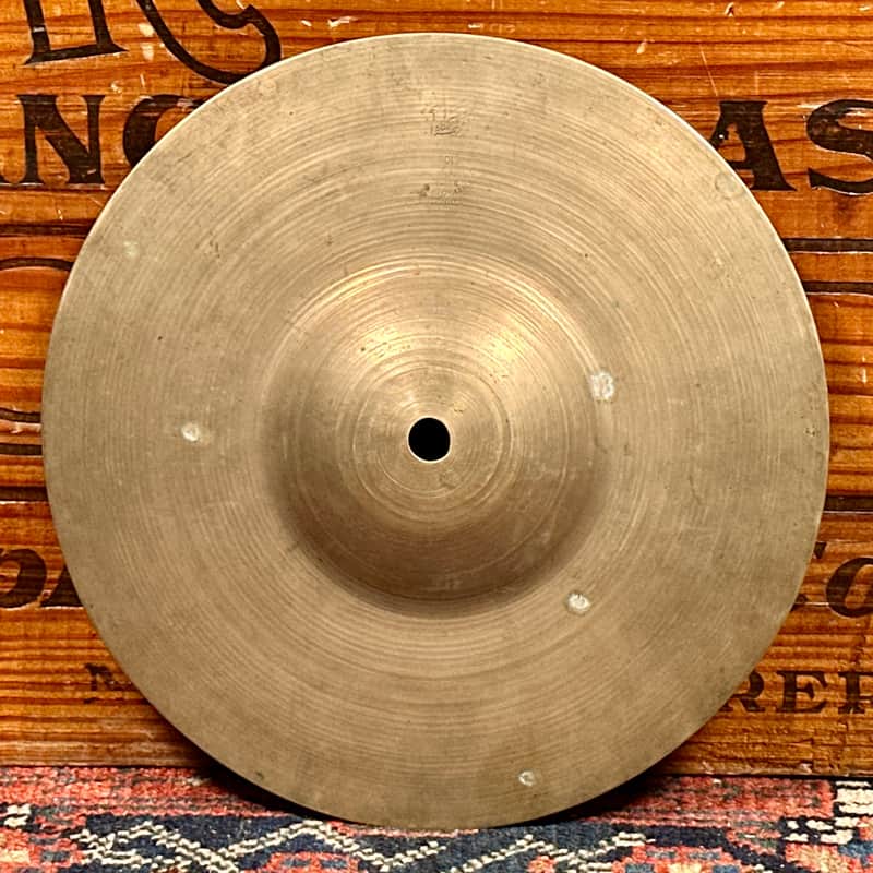 9" Zildjian A 1940s 1st / 2nd / Pre-Trans Stamp Splash Cymbal 190g image 1