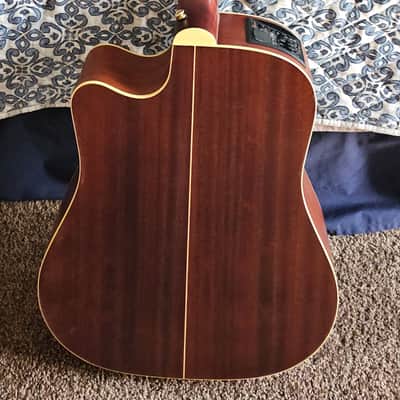 Takamine EAN10C Pro Series Electric Acoustic Dreadnought w/HSC - Satin image 4