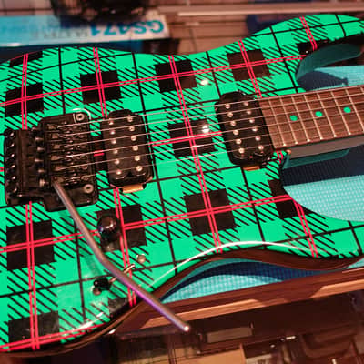 Yamaha RGX820R Blues Saraceno 1993 - Watermelon Plaid image 1