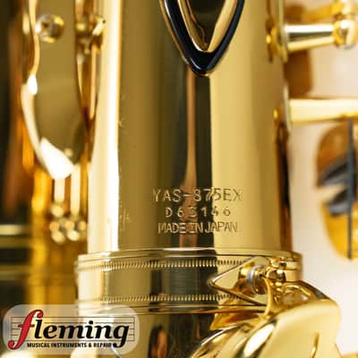 Pre-Owned Yamaha YAS-875EXII Custom EX Professional Alto Saxophone - Lacquer (Mint Condition) image 21
