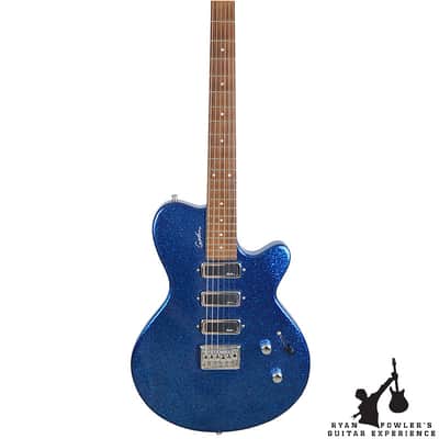 Godin Triumph Blue Sparkle image 3