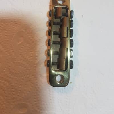 70's SOLID BRASS LP / SG WIDE RANGE BRIDGE - made in USA image 2