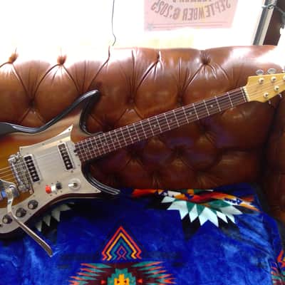 Teisco Del Rey ET-230 w/chipboard case image 1