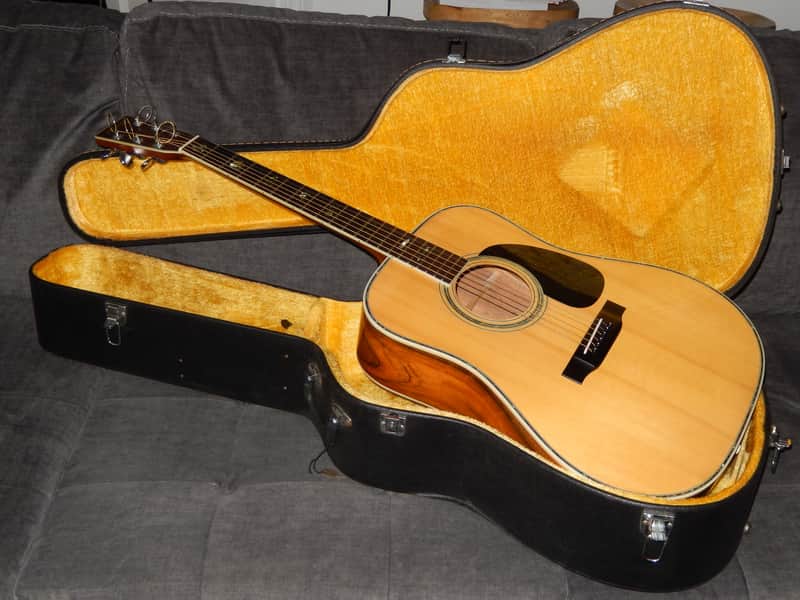 MADE IN 1977 BY KASUGA GAKKI - K.COUNTRY D400 - GREAT MARTIN D45