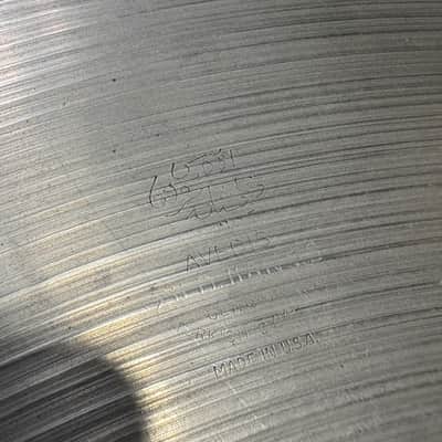 Vintage Zildjian 24" Medium Ride (Used) image 2