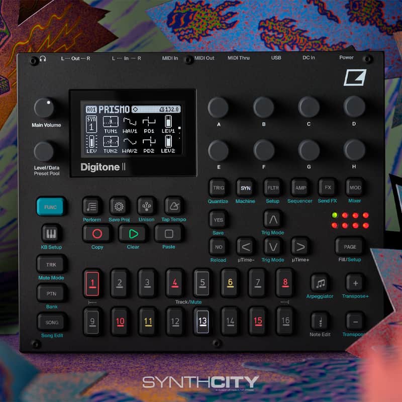 Elektron Digitone II 16-Voice Digital Synthesizer | Reverb