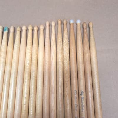Lot of 16 Pairs of Drum Sticks 5A 5B 2B Rock Various Brands Lot 82-639 image 7