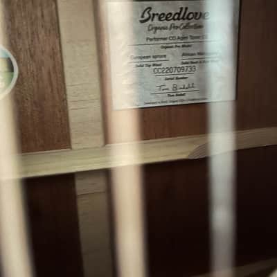 Breedlove Performer Pro Concerto CE 2023 - Present - Aged Toner image 3