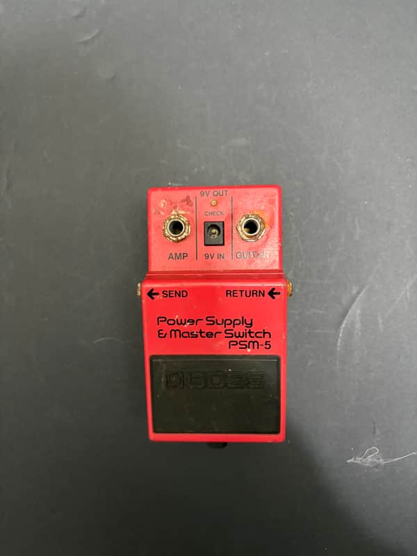 Boss PSM-5 Power Supply & Master Switcher BROKEN image 1