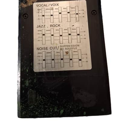 Sony Sony SEQ-50 Walkman EQ Stereo Graphic Equalizer 1984 ish  - Black image 2