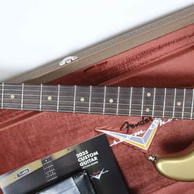 Fender Custom Shop Stratocaster NOS GT11 Aztec Gold Roasted ~MINT~ AAA Flame Maple w/ COA image 3