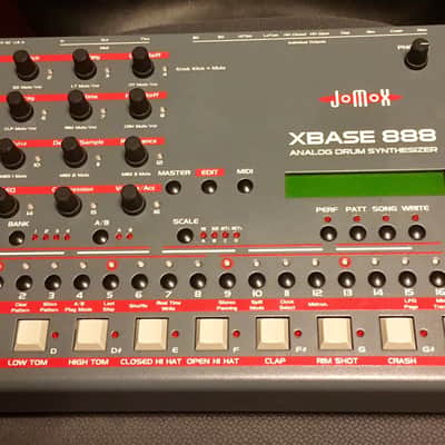 RARE Jomox XBASE 888 Analog Drum Synthesizer - Like New! image 1