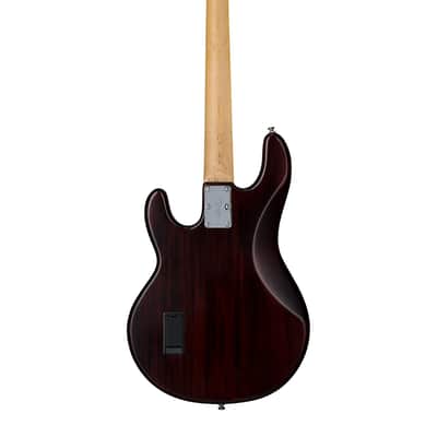 Sterling by Music Man StingRay Ray4 Bass Guitar in Walnut Satin image 3