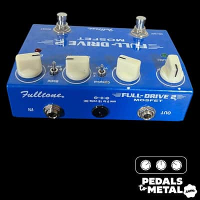 Fulltone Full-Drive 2 Mosfet 2007 - 2018 - Blue X12609 image 3