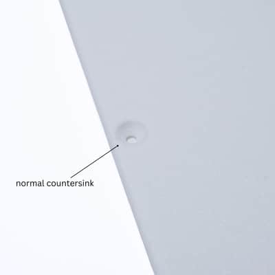 Jackson Pro & Dinky Control Cover Backplate - Replacement Control Cavity Cover - White image 3