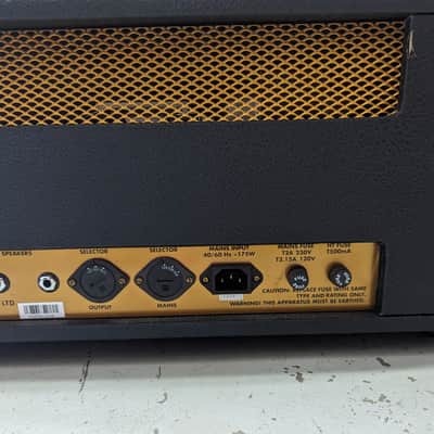 1993 Marshall 1987X MK II Reissue 2-Channel 50-Watt Guitar Amp Head - Black image 3