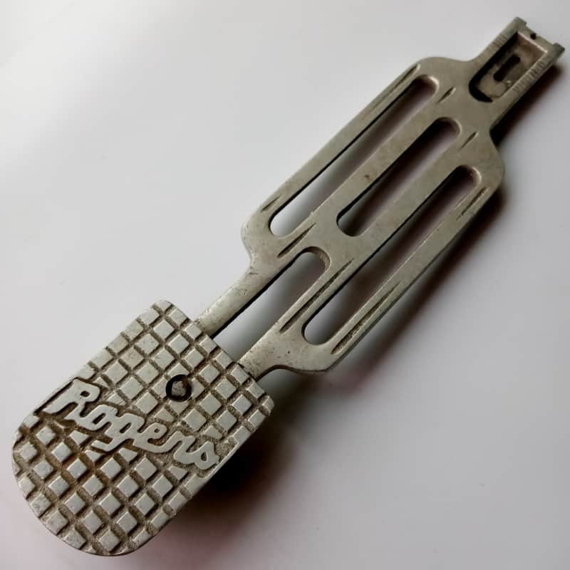 Rogers#395R Solid Footboard Swivomatic Bass Drum Foot Pedal Swivo Heel Plate USA image 1