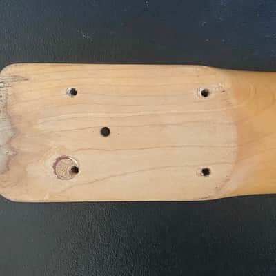 Unbranded Fender Style 1996? Fretless Bass Neck Shaller Bass Tuners fret less image 7