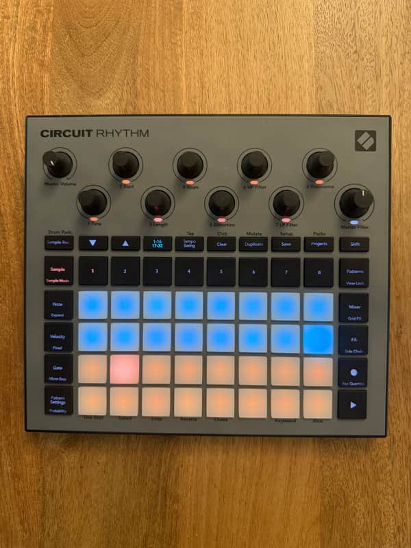 Novation Circuit Rhythm Groovebox 2021 - Present - Black image 1