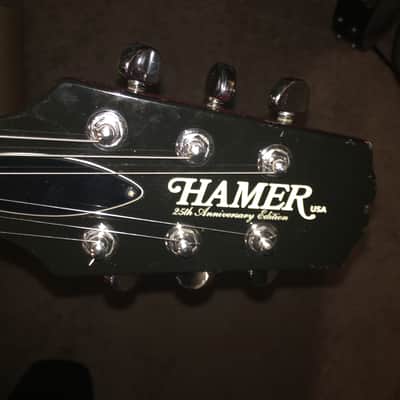 1998 Hamer USA 25th Anniversary Artist Cherry w/HSC image 6