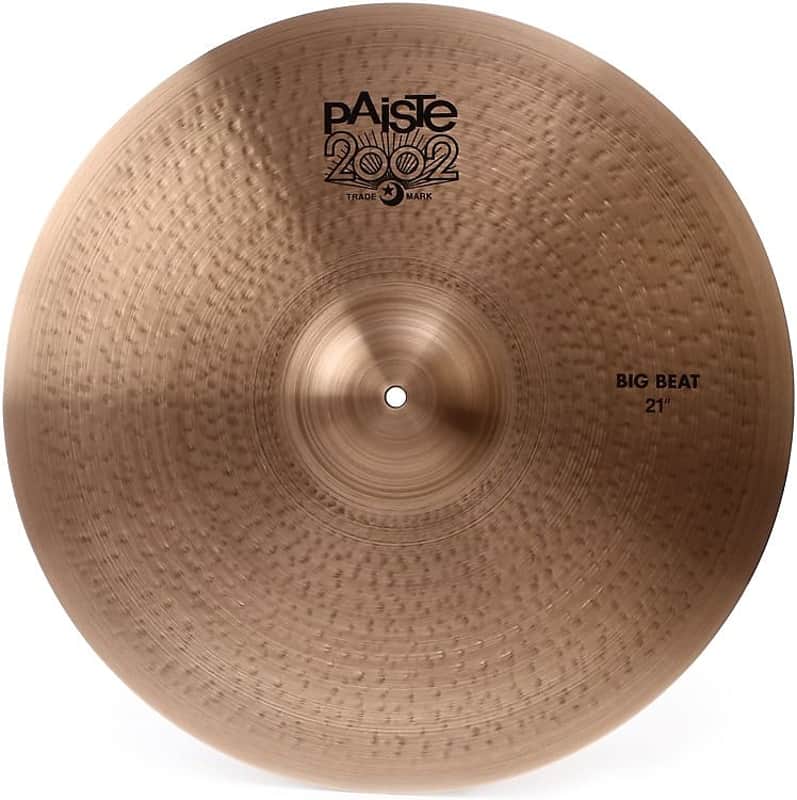 Paiste 21" 2002 Black Big Beat Cymbal image 1