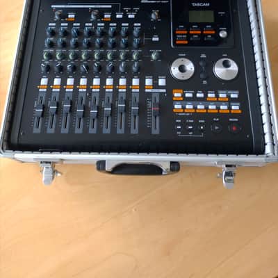 TASCAM DP-02CF Digital Portastudio 8-Track Recorder 2010s - Black image 4