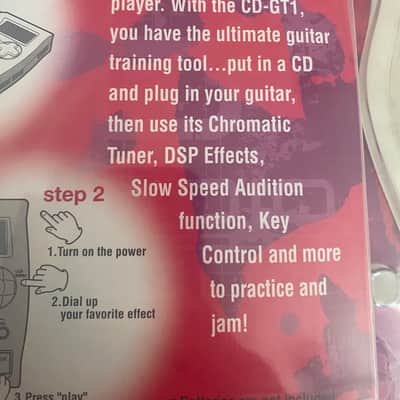TASCAM Tascam CD-GT1 Guitar Trainer - Red image 4