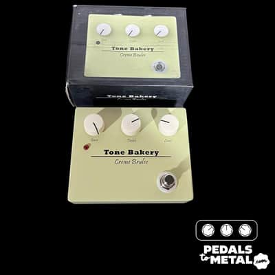 Tone Bakery Creme Brulee Overdrive Pedal | Reverb