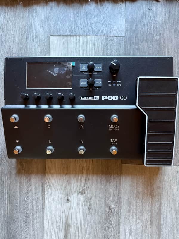 Line 6 POD GO Multi-Effect and Amp Modeler 2020 - Present - Black - with originalbox image 1