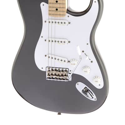 Fender Eric Clapton Stratocaster Electric Guitar Maple FB, Pewter image 1