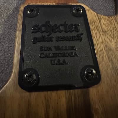 Schecter Model-T 4 Exotic Black Limba - Natural image 4