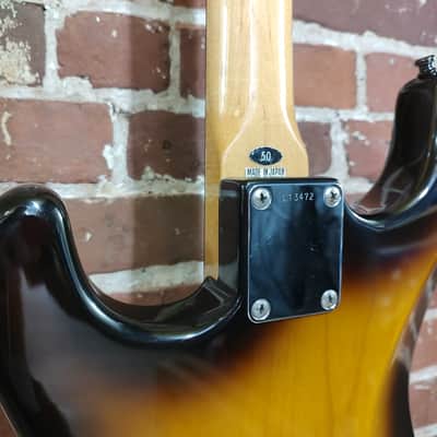 Tokai TST-50 Goldstar Sound 6-Strings Electric Guitar 1984 - Tobacco Burst image 7
