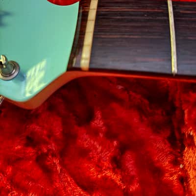 Fender  Jazzmaster  2002-2004 - Daphne Blue CIJ Q-Series image 16