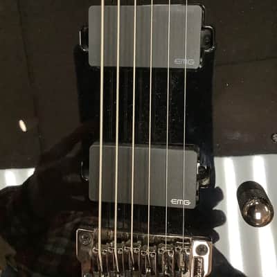 Ibanez RGIB21BK RG Iron Label Electric Baritone Guitar w/ EMG Tuned B-B Black image 9