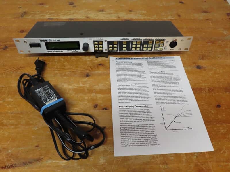 TASCAM TA-1VP Vocal Processor 2011 - Present - Silver image 1