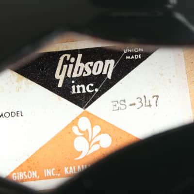 1979 Gibson ES-347 ebony imagen 11