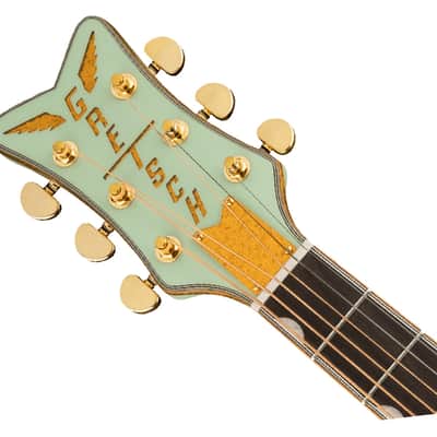 Used Gretsch G5021E Rancher Penguin Parlor Acoustic/Electric - Mint Metallic image 4