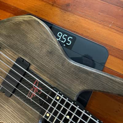 Status Graphite S2 custom 2010s 5 string headless bass image 18