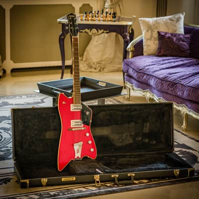 Gretsch Billy Bo Jupiter Ex Billy Gibbons ZZ Top 2000s - Red image 9