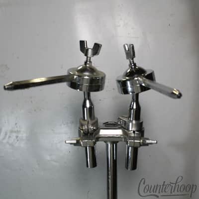 *Yamaha Recording Custom Double Tom Drum Stand YESS Omni-Ball Hex Mounts Japan* image 2