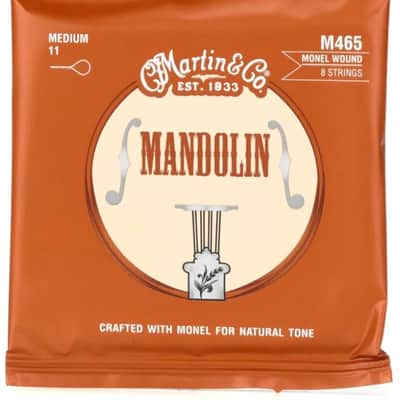 Martin M465 Monel Wound Mandolin Strings - .011-.040 Medium