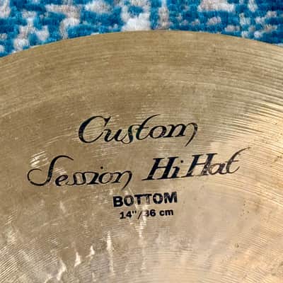 Don’t pay £557!! STEVE GADD 14” Zildjian K CUSTOM SESSION Hihats 993g 990g image 6