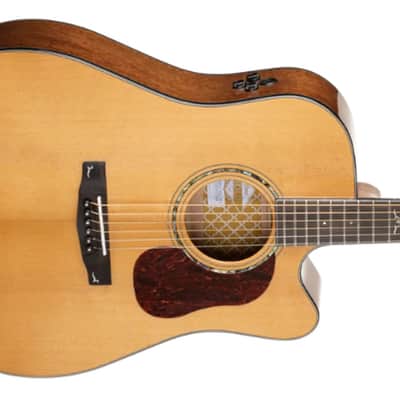 Cort Gold DC-6 Acoustic Electric Guitar - Natural Gloss image 1
