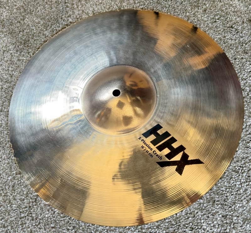 Sabian 16" HHX X-plosion Brilliant Crash Cymbal image 1