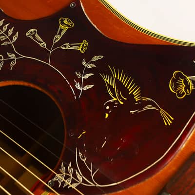 Gibson Hummingbird 1968 Natural Acoustic Guitar – An Icon of the Sixties with Authentic Vintage Character image 12