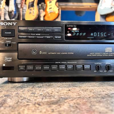 Sony CDP-C89ES Vintage 5-Disc Carousel Changer 1992 image 5