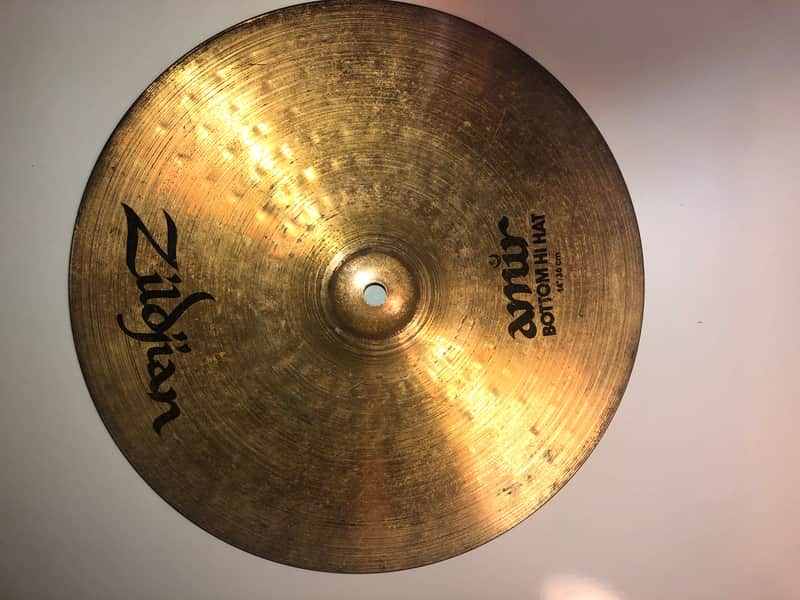 Zildjian Amir 14” heavy hi hat bottom cymbal image 1