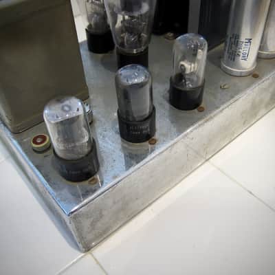 Western Electric Tube Mono Power Amp (2) 6L6's Circa-1950s-Chrome Chassis image 3