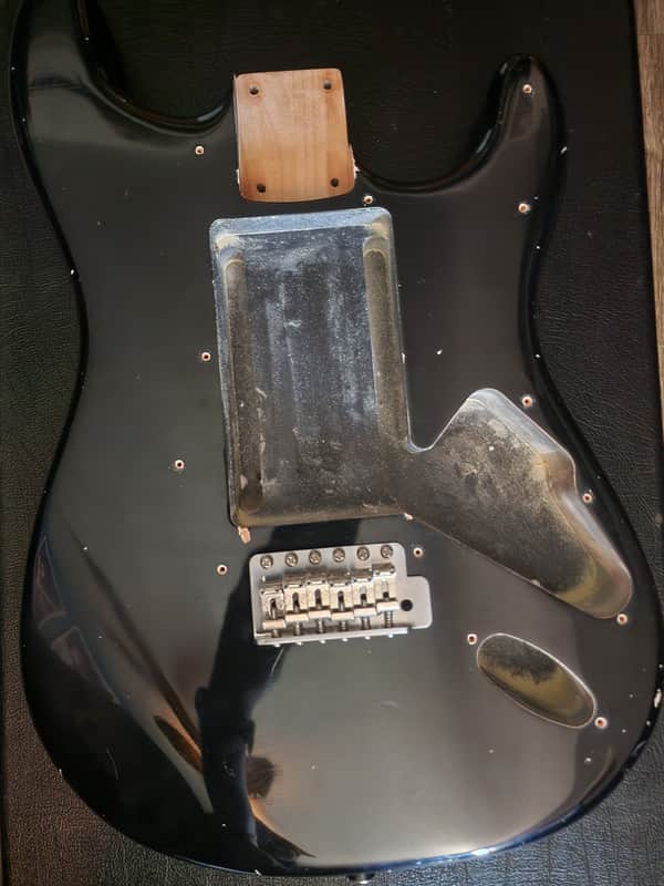 Warmoth Stratocaster Body with BloomDoom Nitro Finish and Callaham V/N Bridge image 1