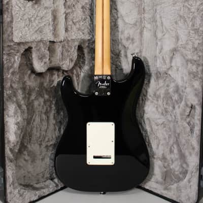 2017 Fender American Professional Stratocaster Black w/OHSC image 3